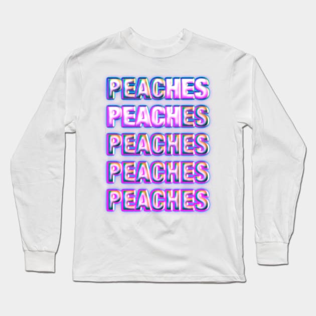 Peaches Long Sleeve T-Shirt by The40z